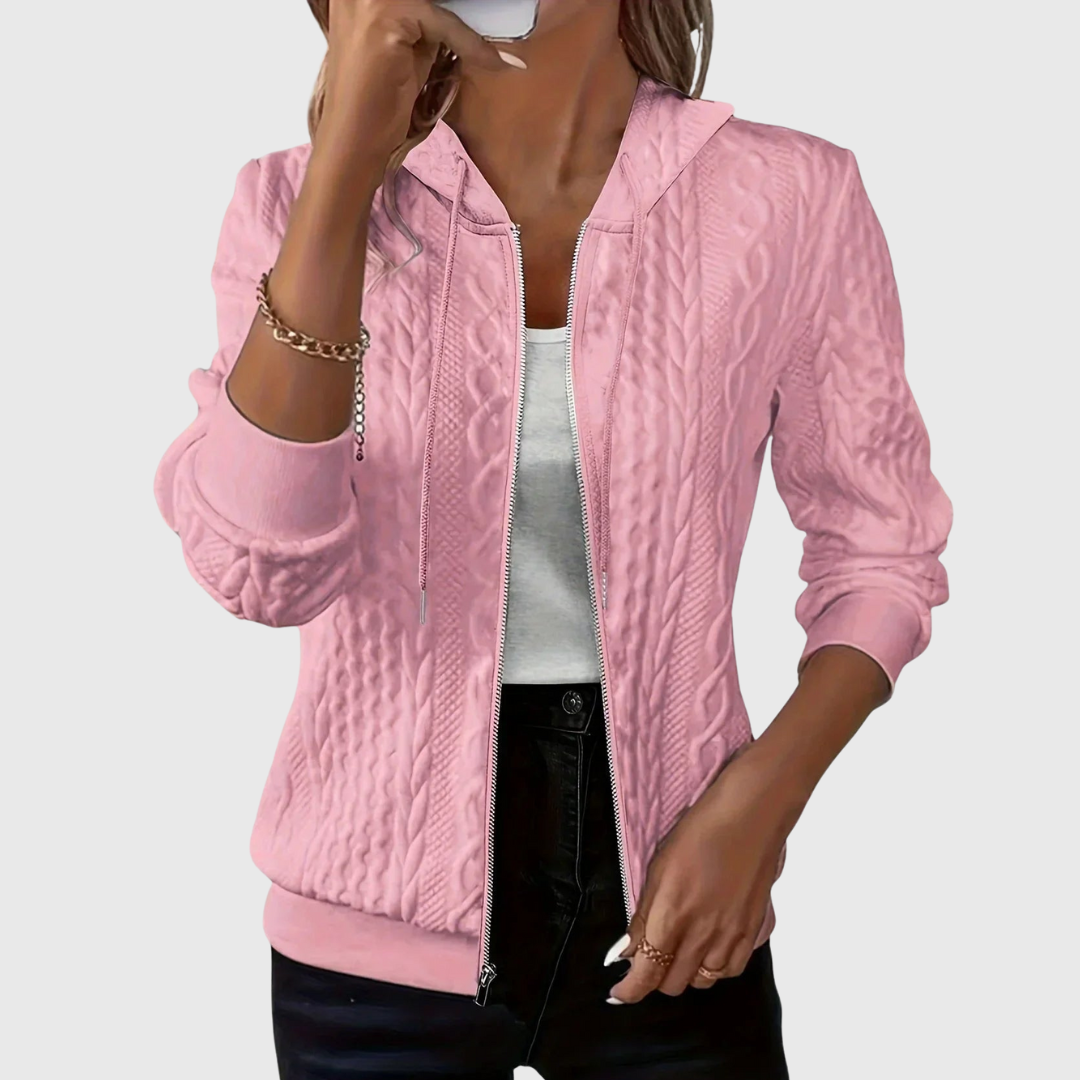 June | Jenna | Hoodie with Zipper