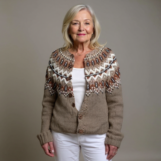 Adeline | Vintage Icelandic Cardigan